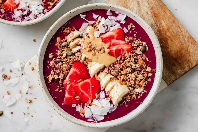Acai and Seed Butter Superfood Bowl