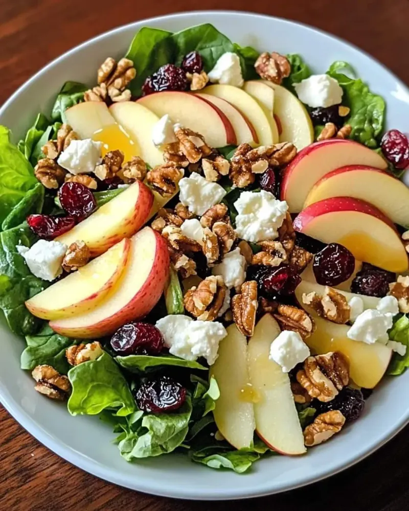 Apple Walnut Blue Cheese Salad