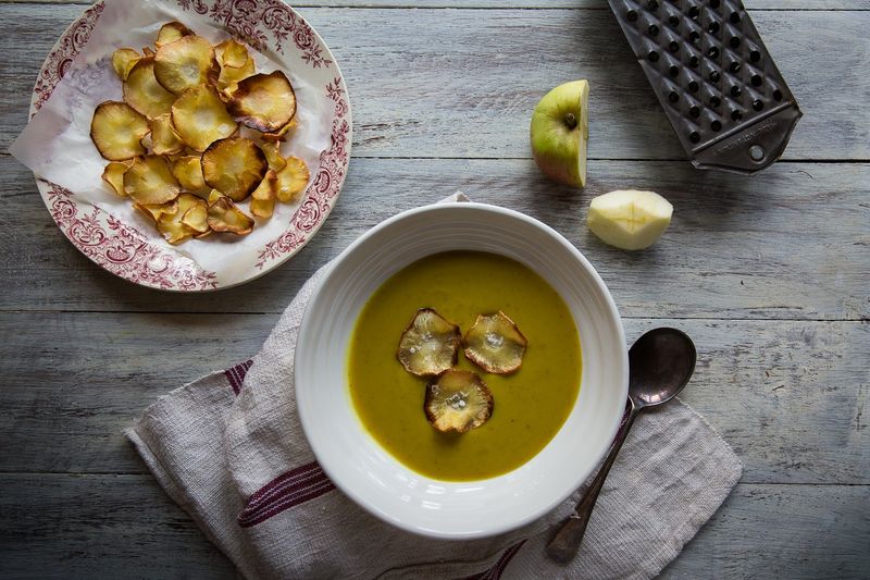 Parsnip and Apple Soup