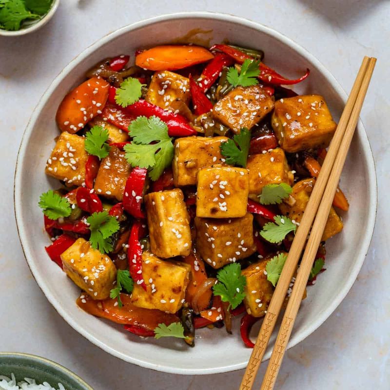 Veggie Stir-Fry with Tofu