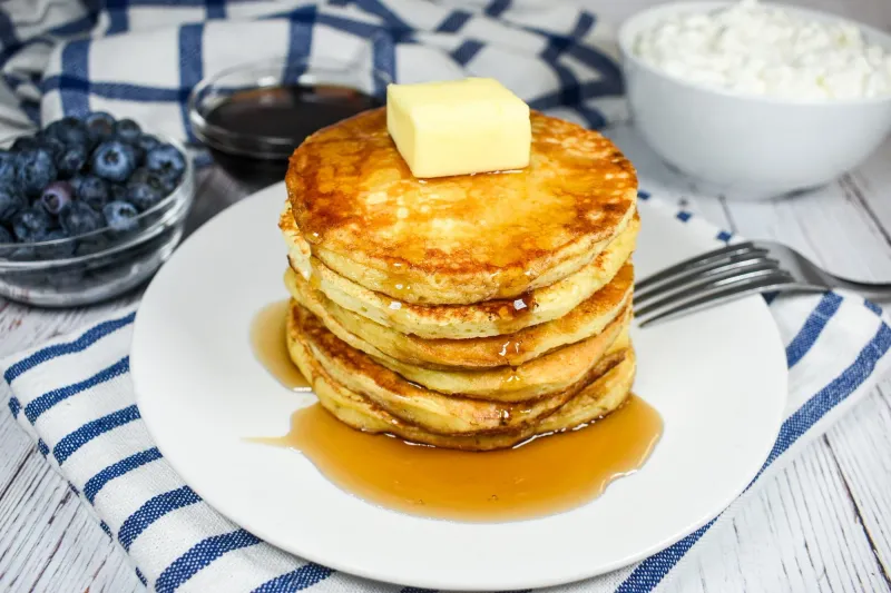 Cottage Cheese Pancakes