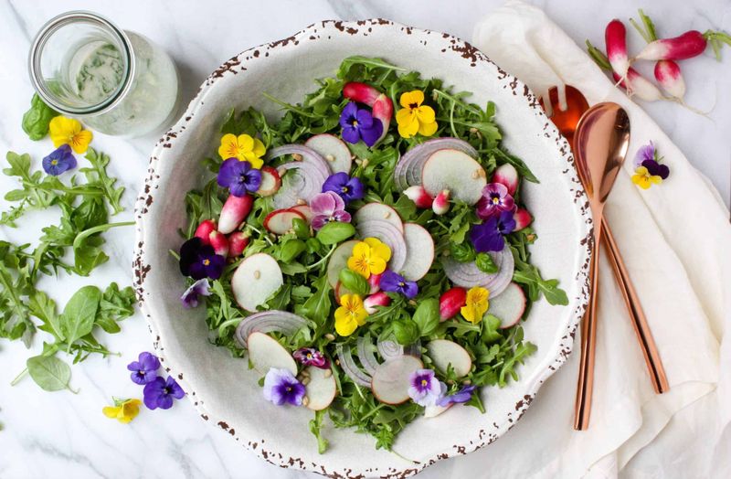 Pansy Salad Dressing
