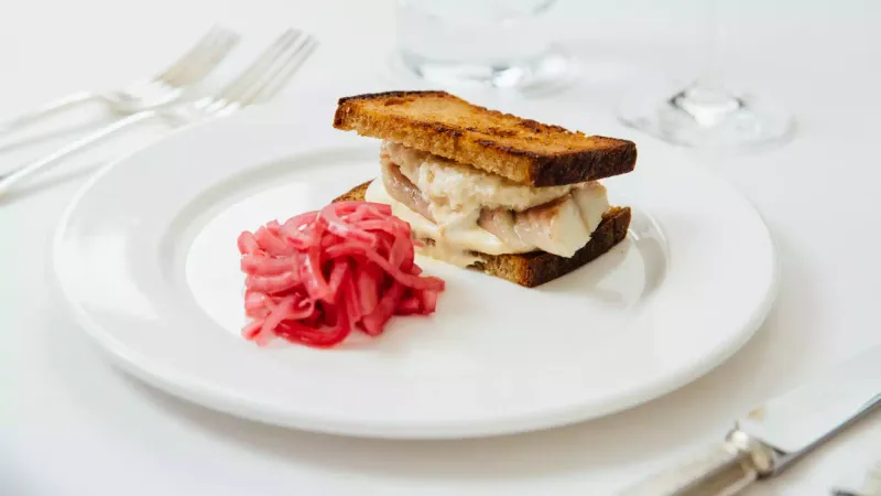 Smoked Eel on Toast