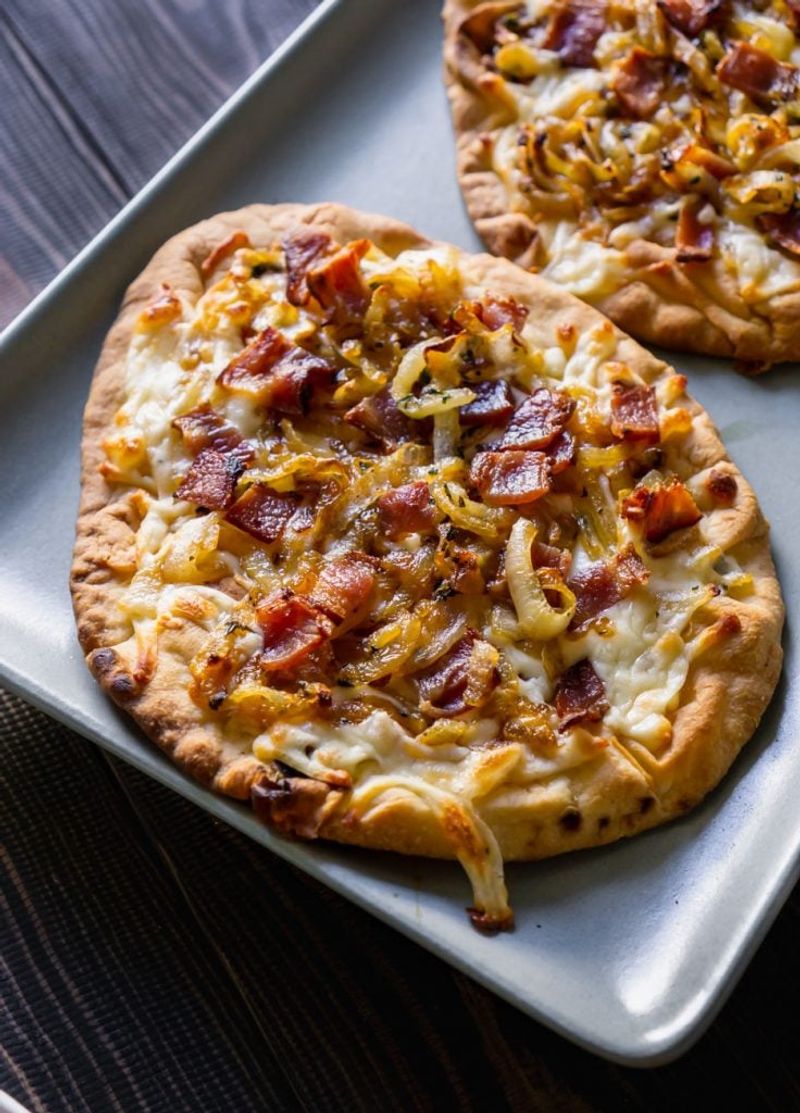 Bacon and Brie Flatbread