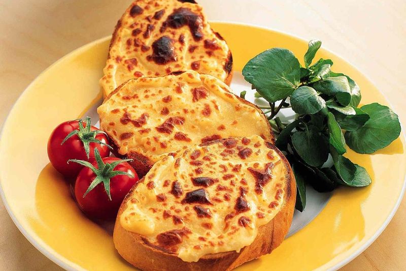 Welsh Rarebit Toast