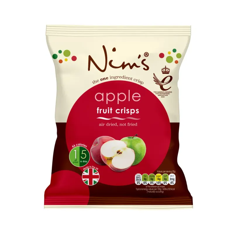 Nim's Fruit Crisps Apple and Cinnamon