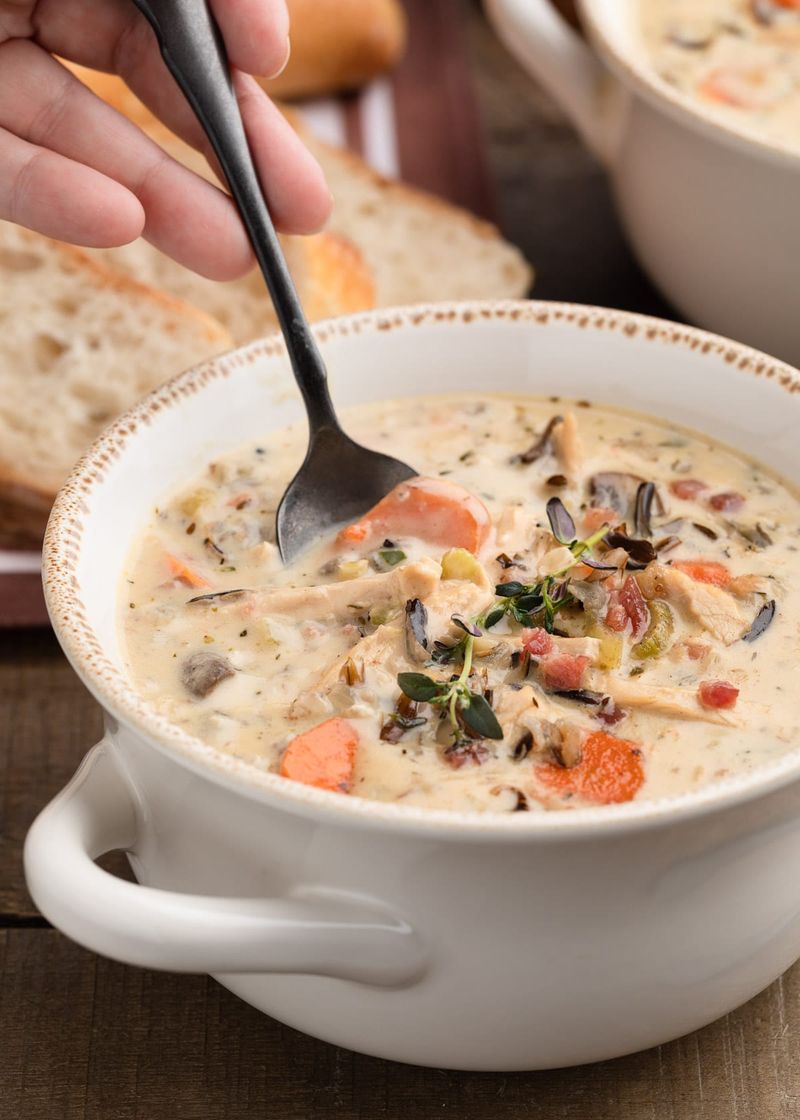 Blend a Creamy Rice Soup