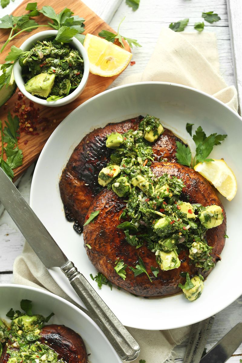 Use Portobello Mushrooms as Meaty Steaks