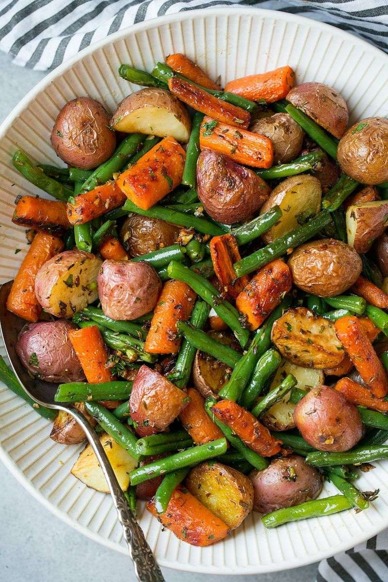Toss With Roasted Vegetables
