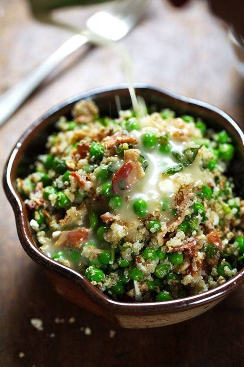 Herbed Quinoa with Roasted Spring Vegetables