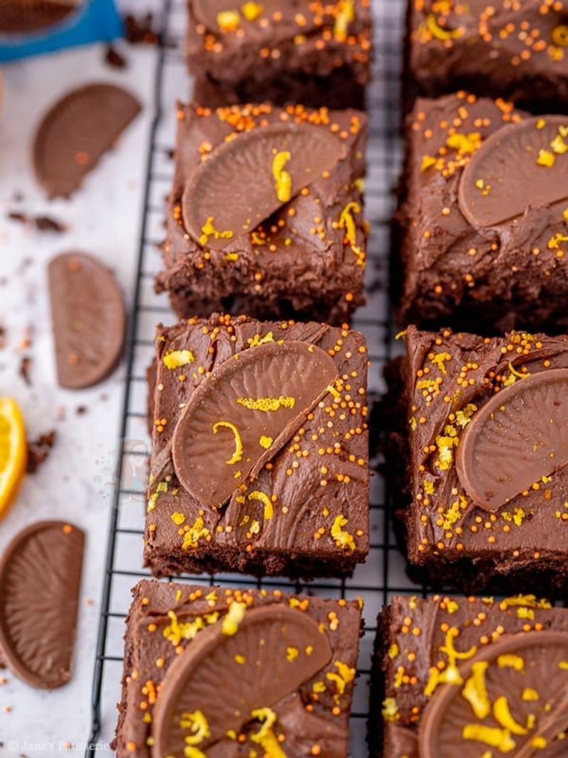 Chocolate Orange Traybake