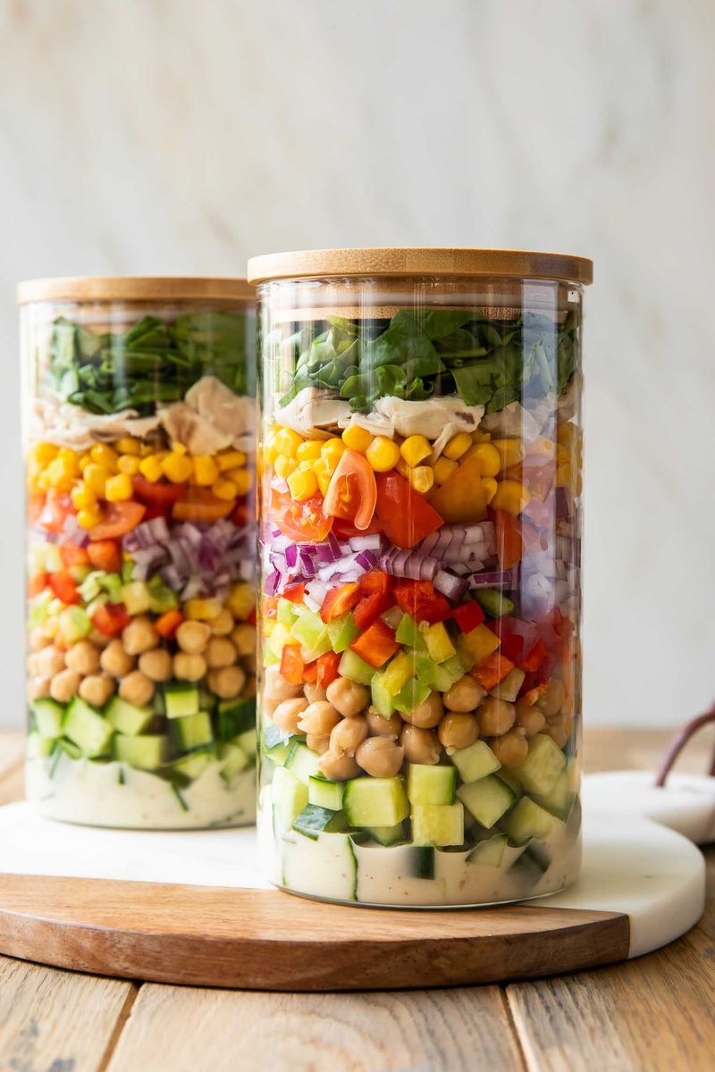 Prep Mason Jar Salads