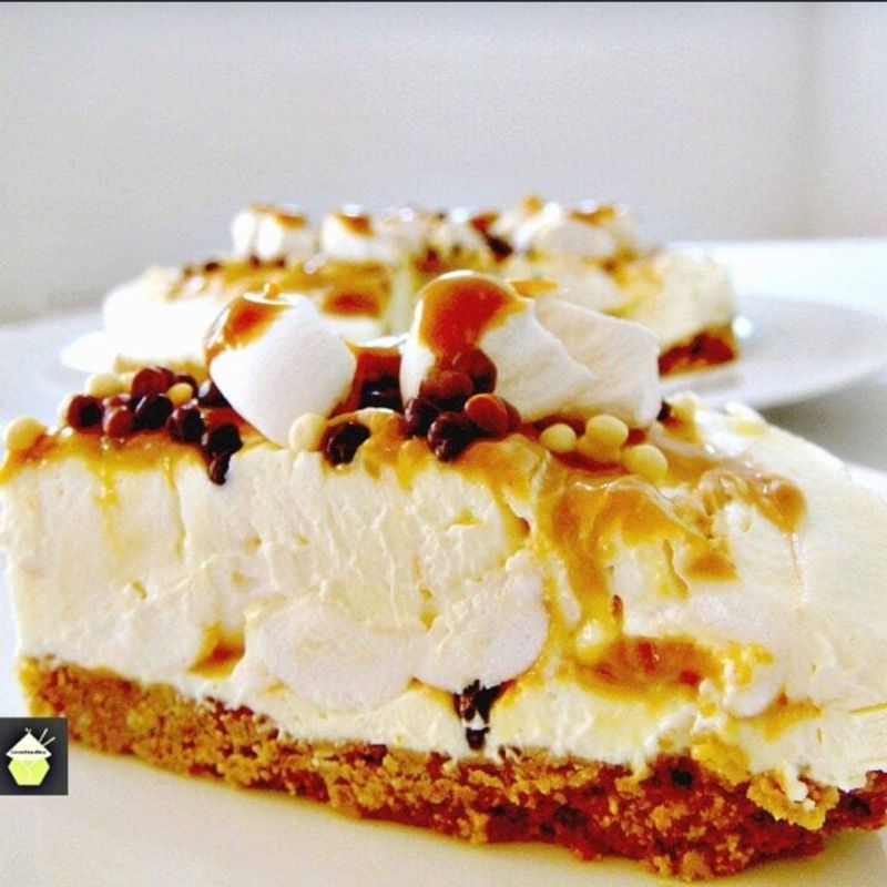 No-Bake Marshmallow Cheesecake