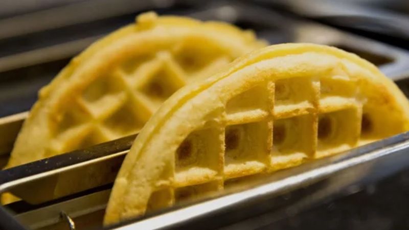 Frozen Waffles Eaten Straight From the Toaster