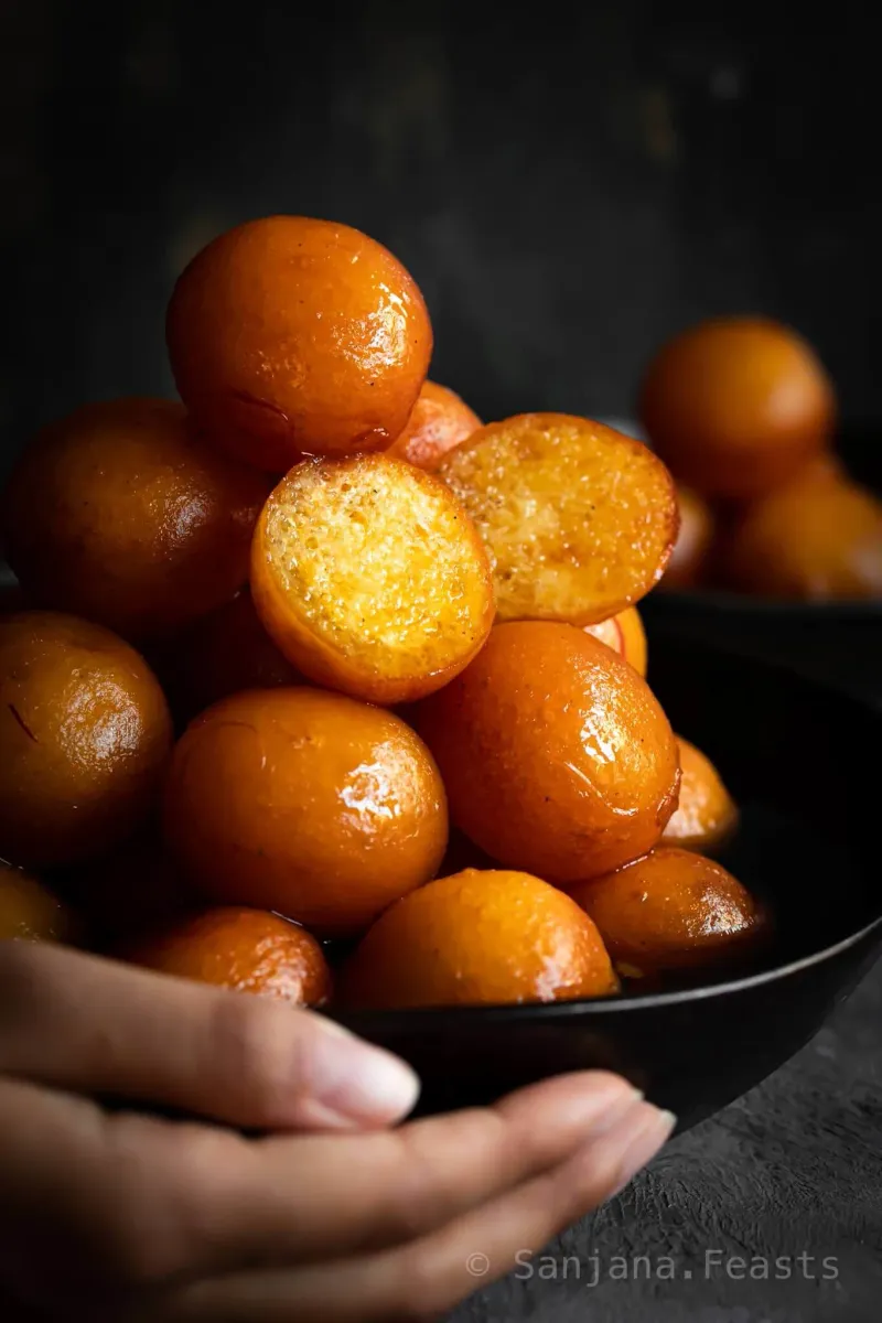 Gulab Jamun (South Asian Milk Dumplings)