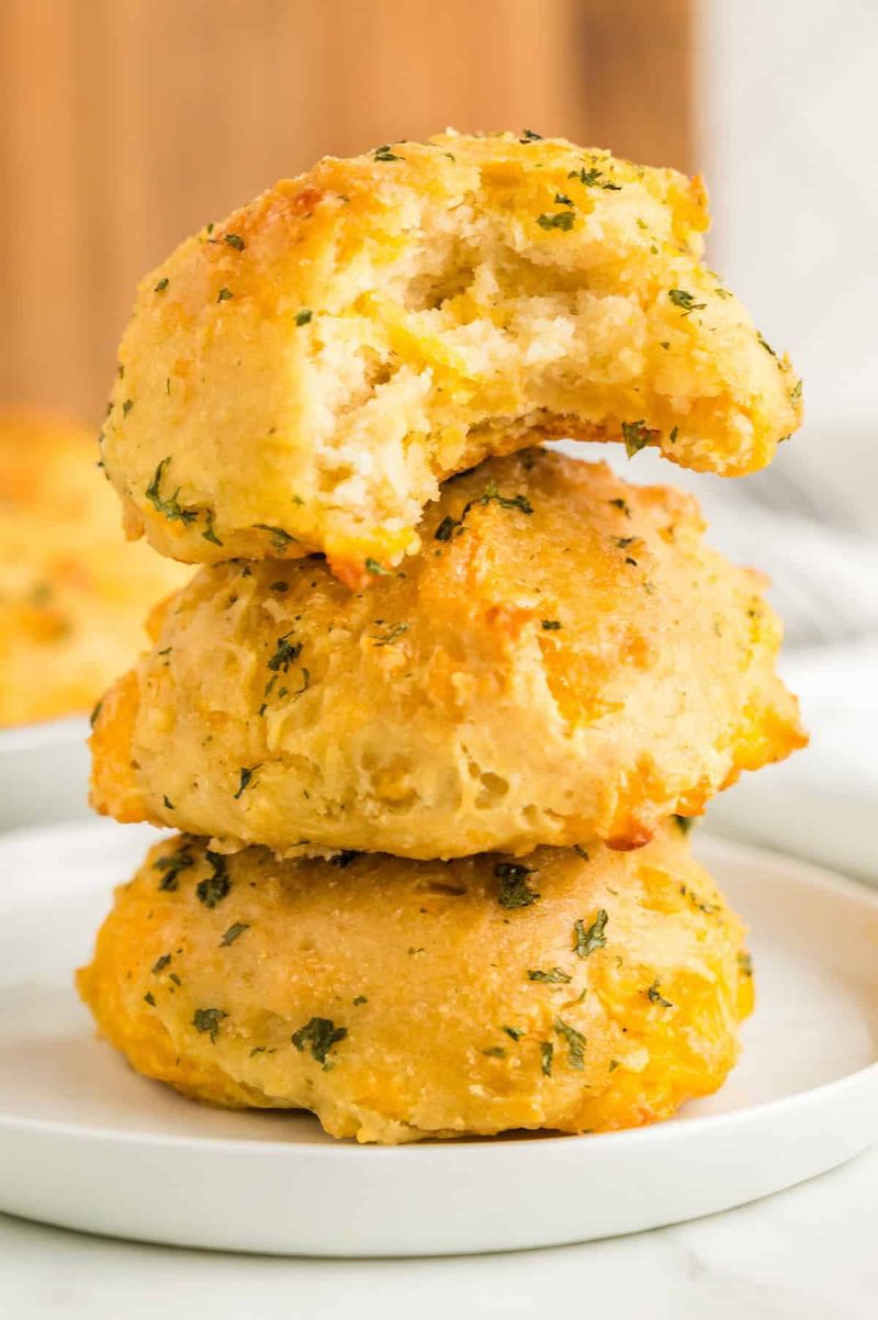 Swirl Cheese Into Homemade Biscuits