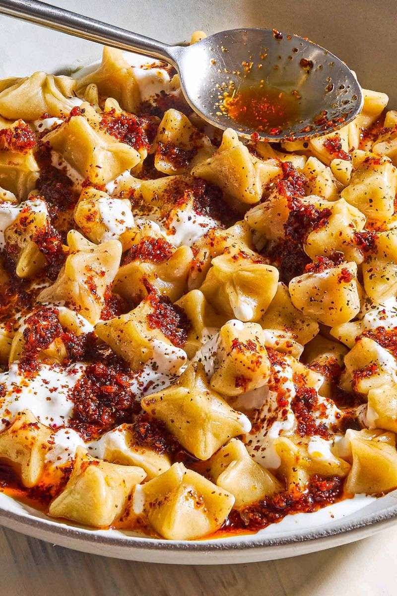 Manti (Turkish Dumplings)