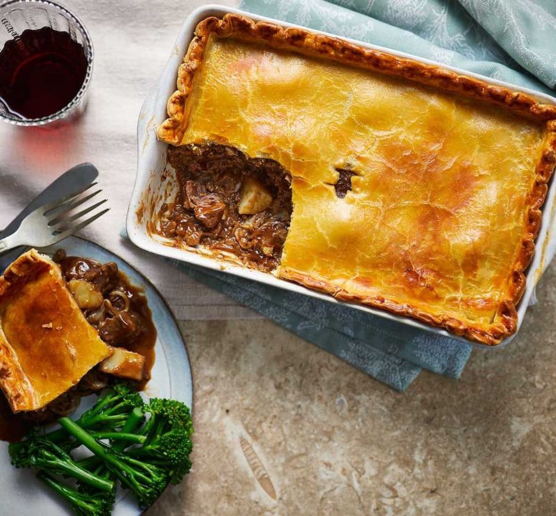 Mince and Potato Pie