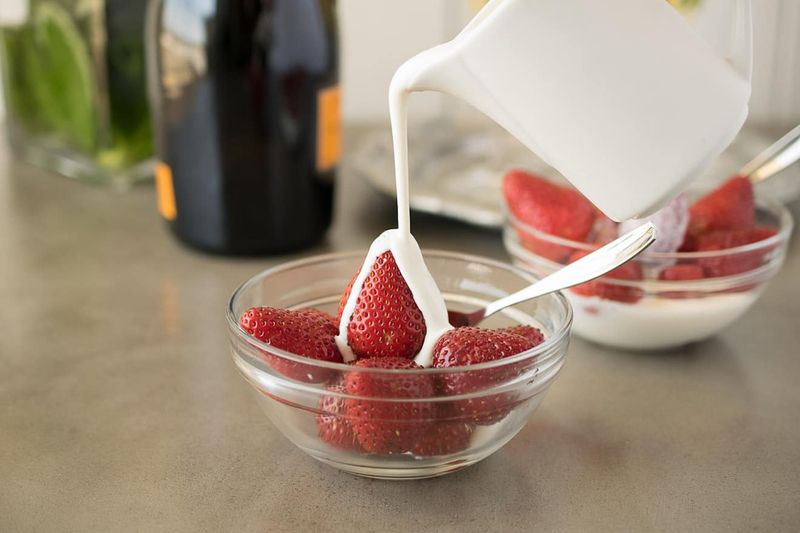 Strawberries and Cream