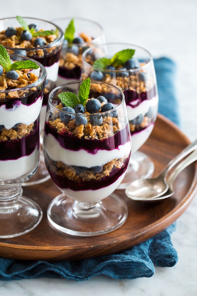 Greek Yogurt Parfait Cups
