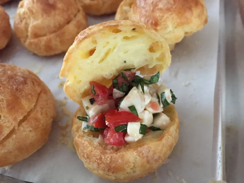 Gougeres (French Cheese Puffs)