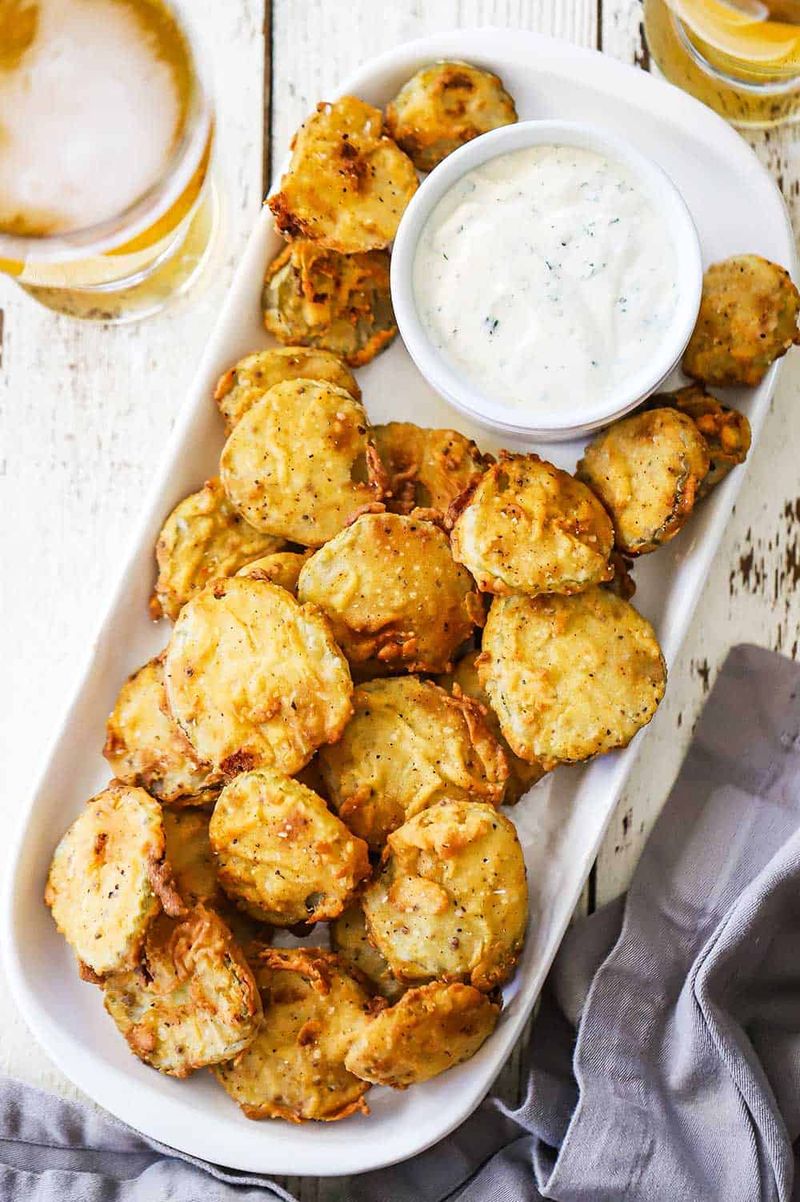 Crispy Fried Pickles