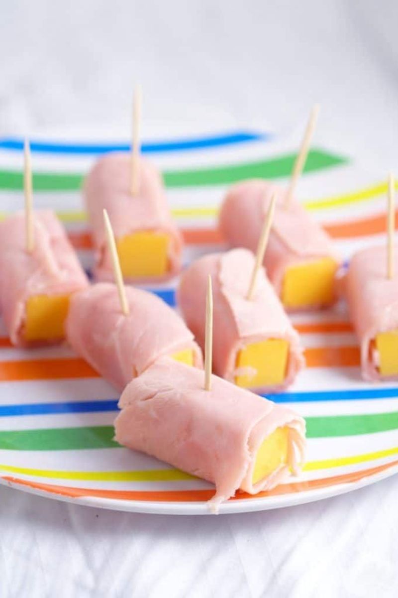 Ham and Cheese Roll-Ups