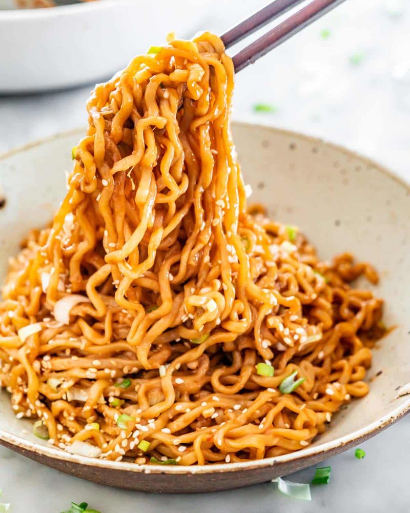 Soy Sauce and Sesame Noodles