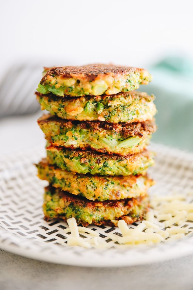 Press It Into Crispy Broccoli Fritters