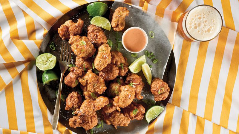 Razor Clam Fritters