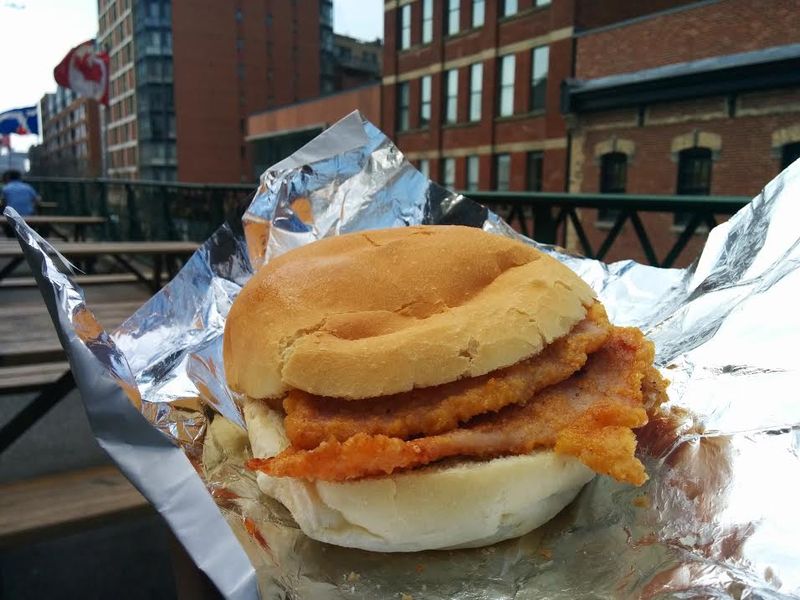 Peameal Bacon Sandwich