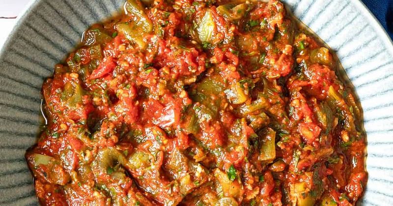 Taktouka (Roasted Pepper and Tomato Salad)