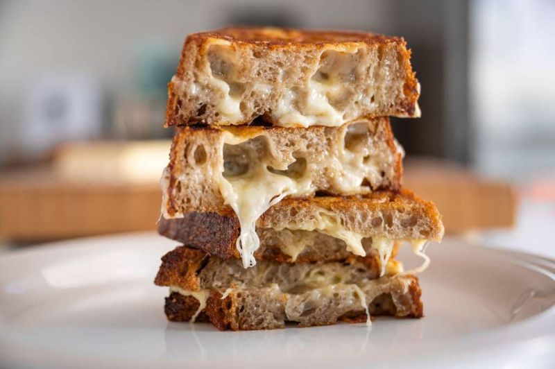 Grilled Mozzarella Sandwiches