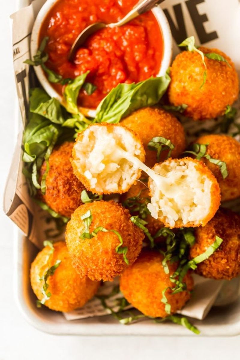 Mozzarella-Stuffed Arancini