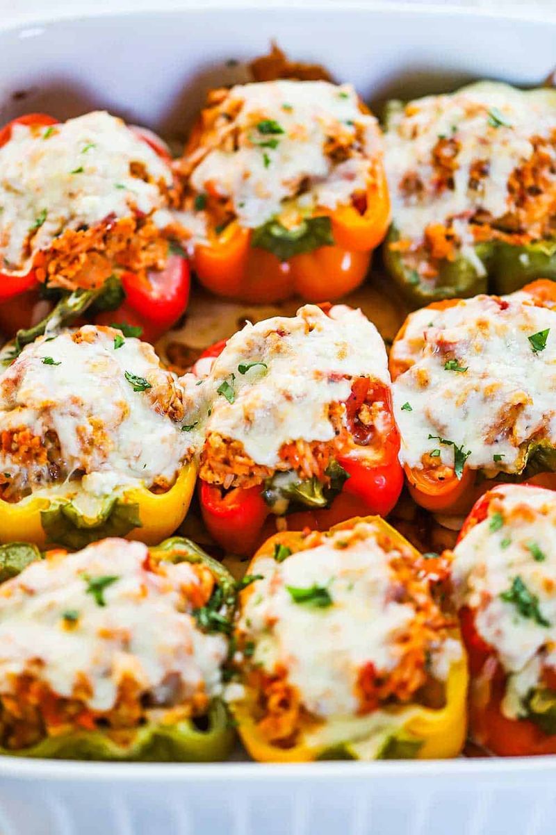 Cheesy Stuffed Peppers