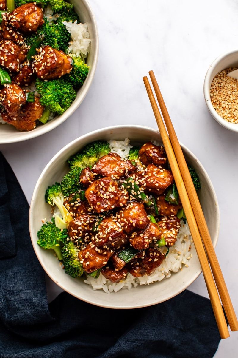 Teriyaki Tofu Bowls