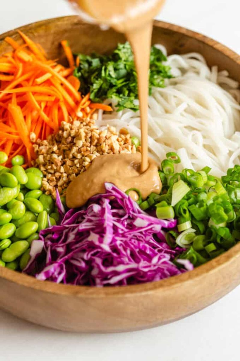 Thai Peanut Noodle Bowl