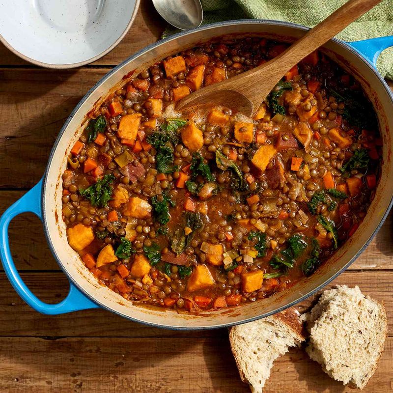 Lentil and Vegetable Casserole