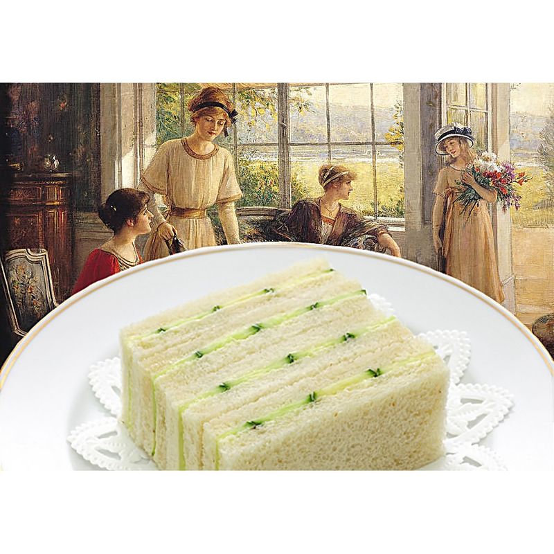 Cucumber and Marmite Sandwich