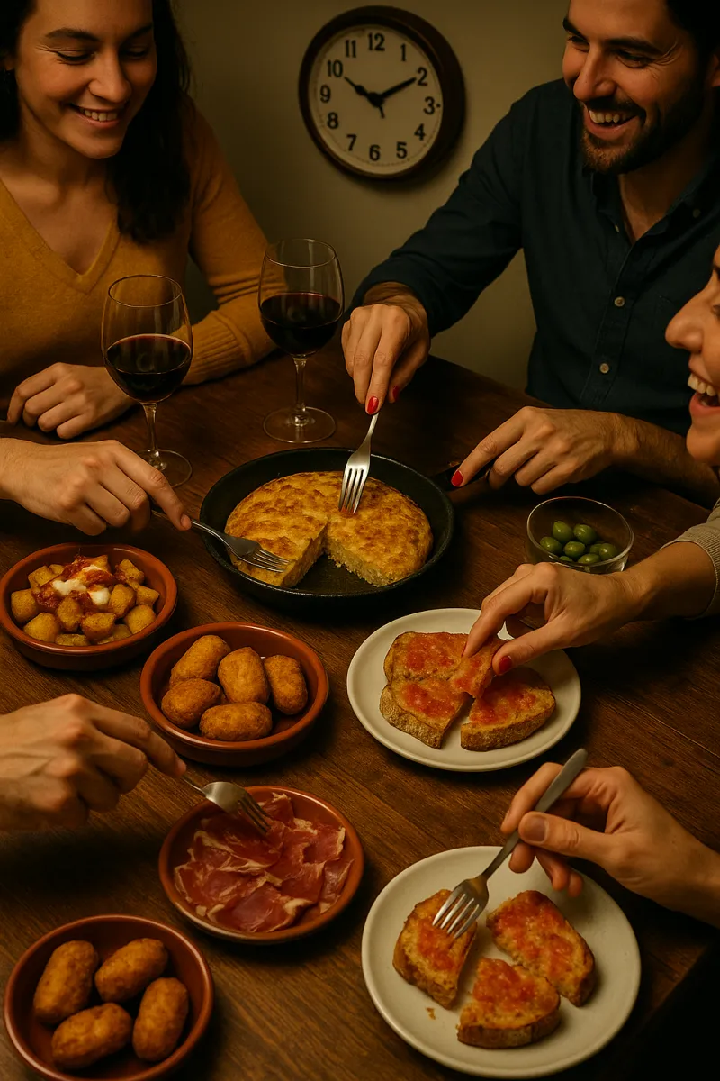 Eat Lunch as the Main Meal in Spain