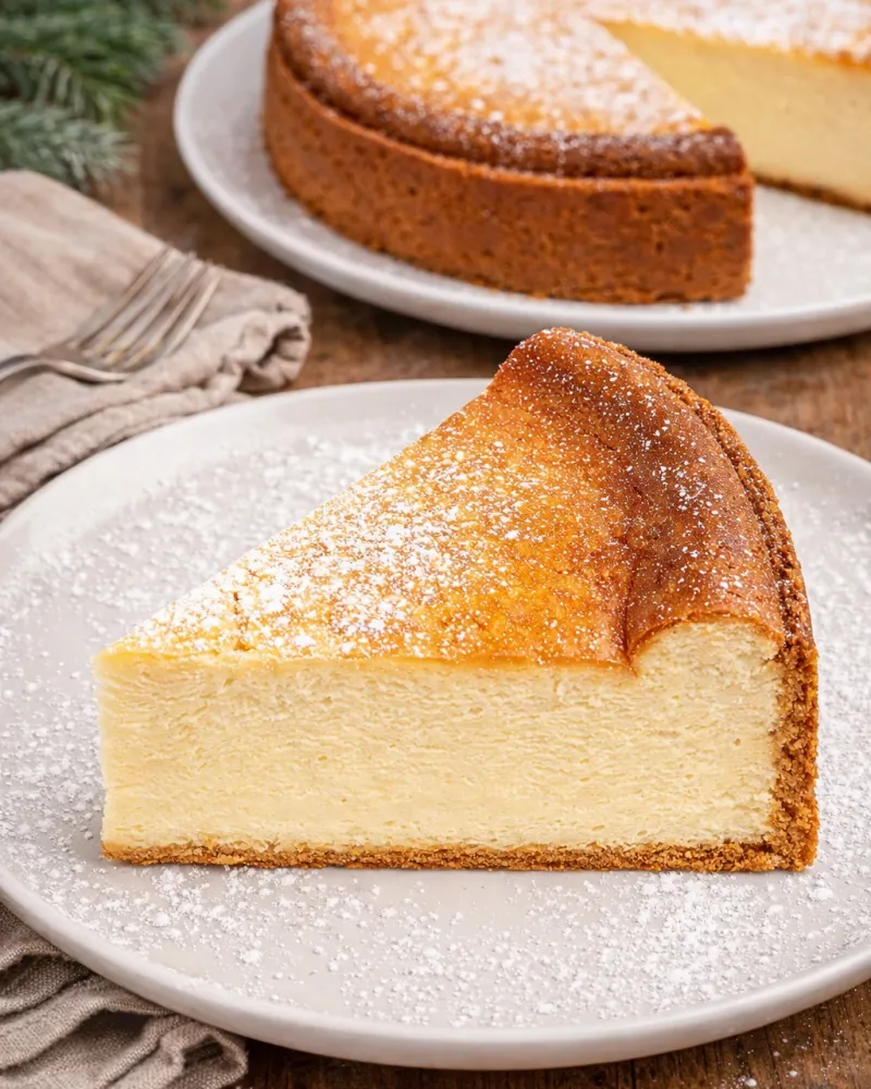 Polish Sernik (Baked Cheesecake)
