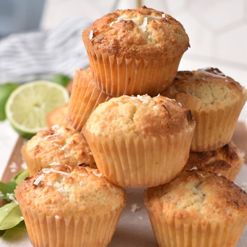 Coconut Lime Muffins