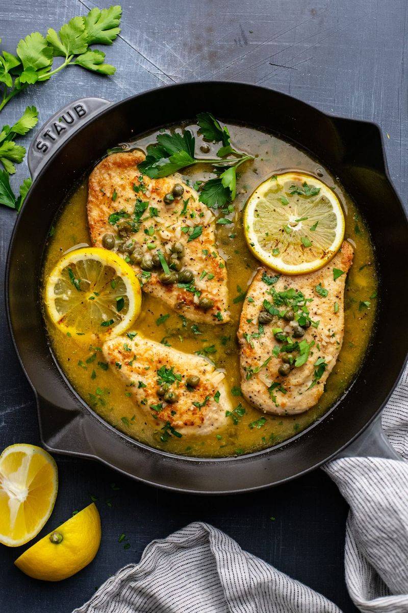 Skillet Chicken Piccata