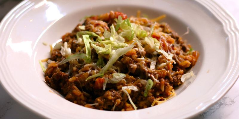 Skillet Beef Tacos