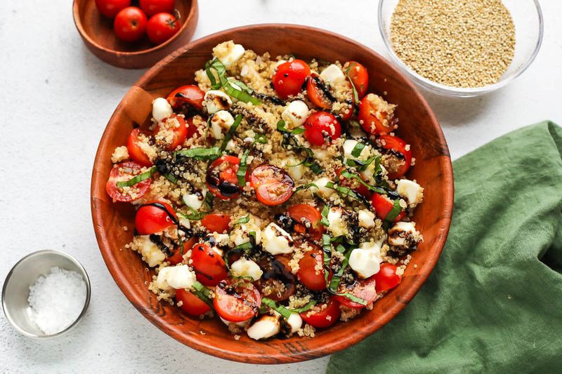 Quinoa Caprese Salad