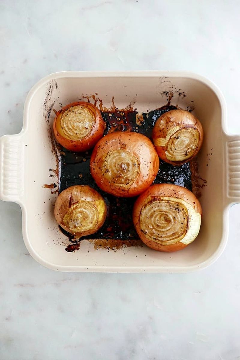 Slow-Roasted Whole Onions