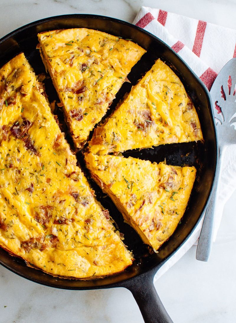 Onion and Potato Frittata