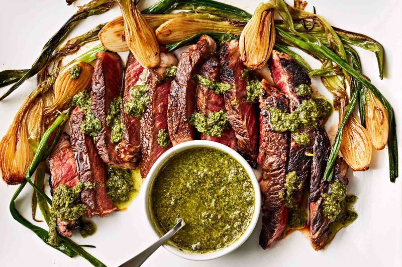 Charred Scallion Salsa Verde