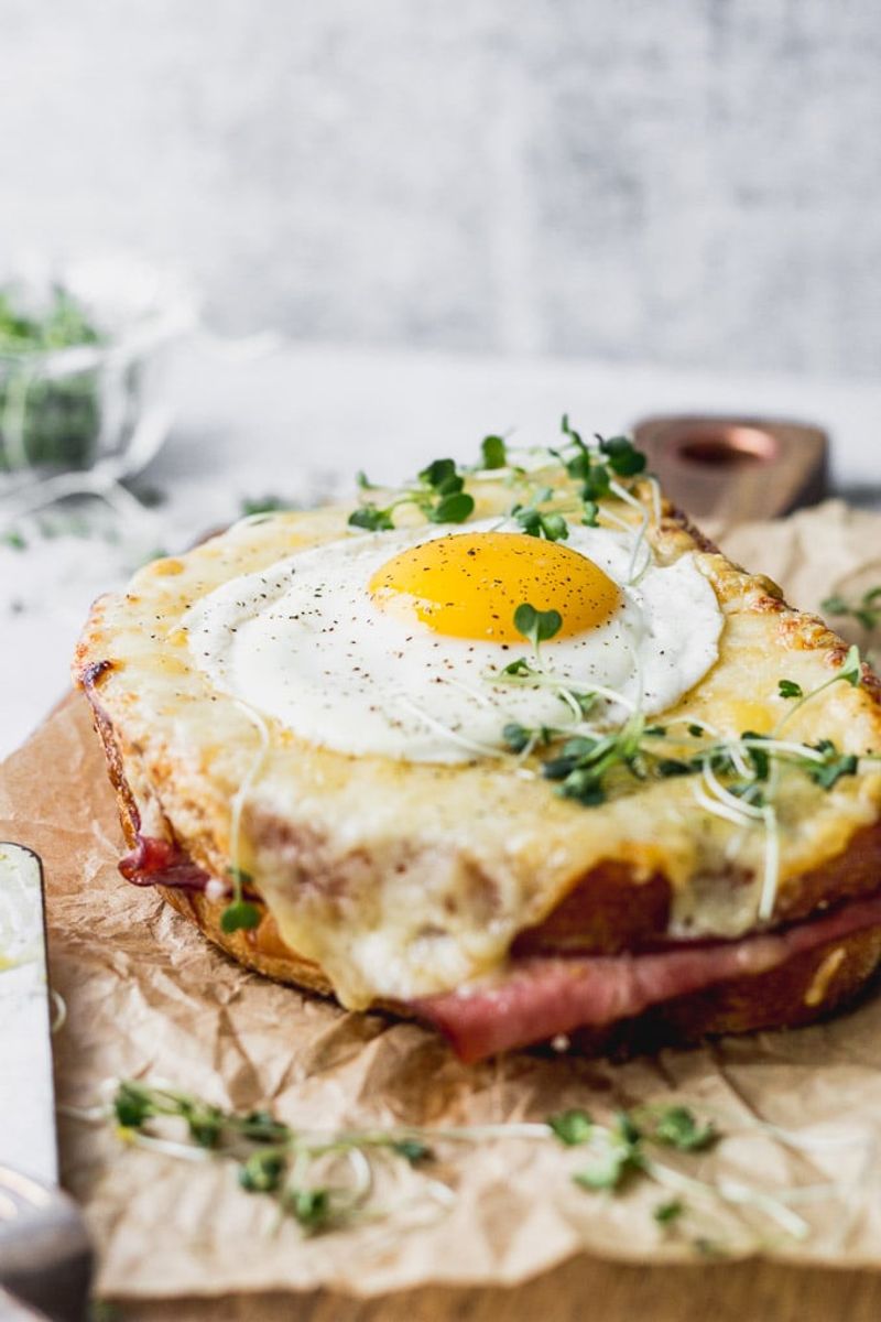 Croque Madame Sandwich