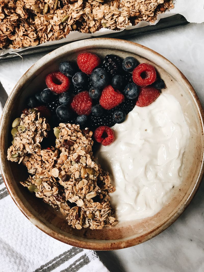 Vegan Granola with Plant-Based Yogurt